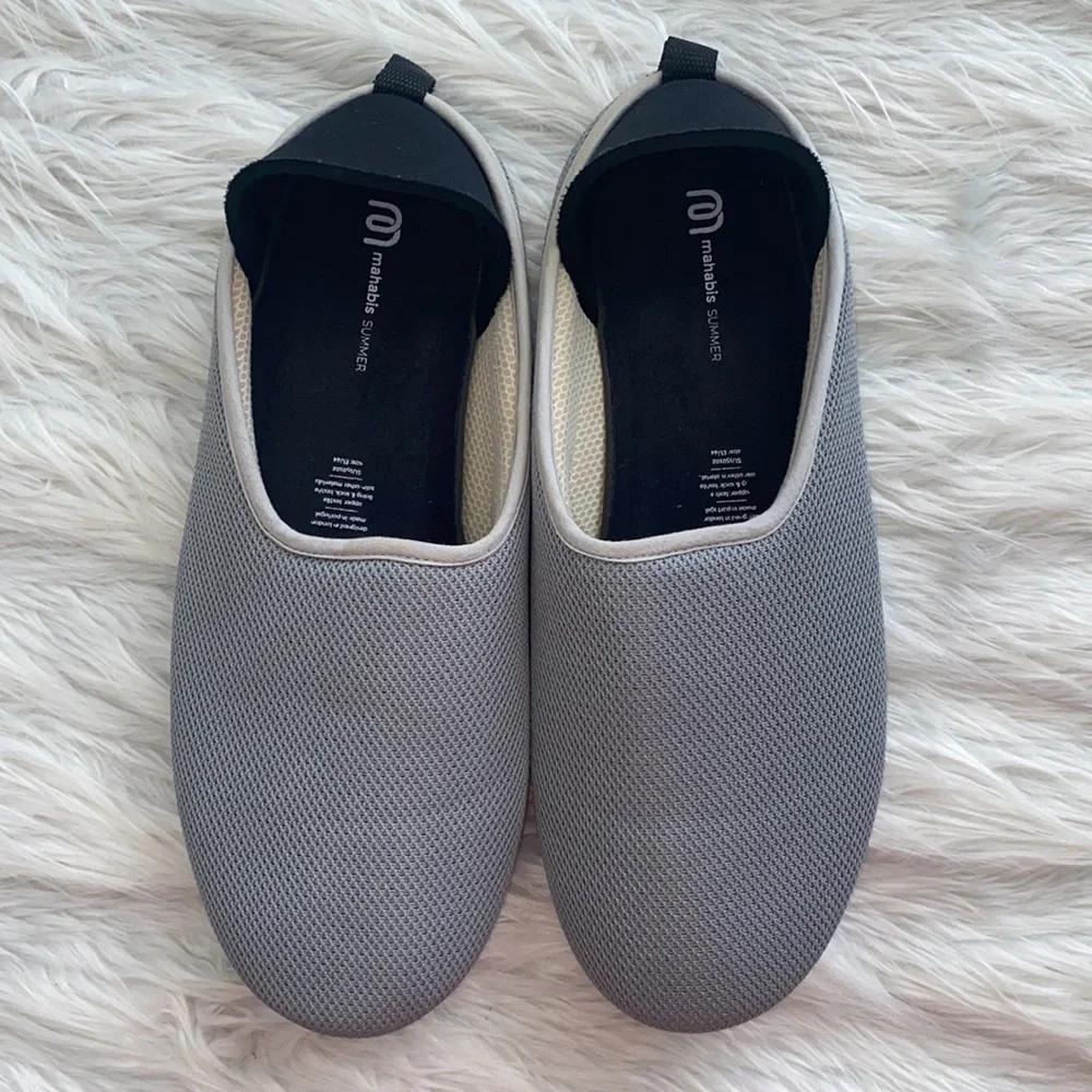 mahabis | Gray Summer Slipper